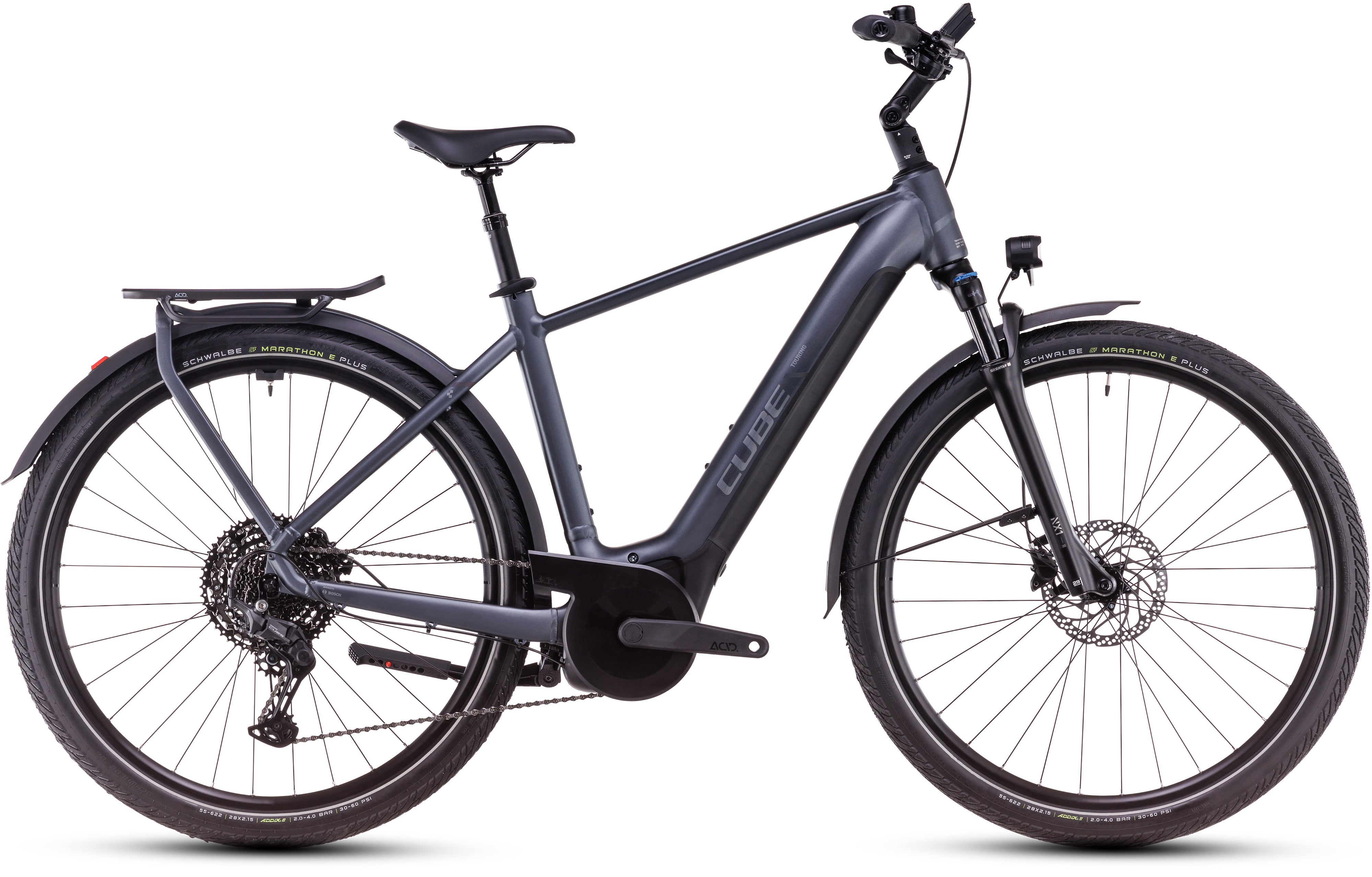 Cube Touring Hybrid Pro 625 metallic grijs'n'chroom (2025)