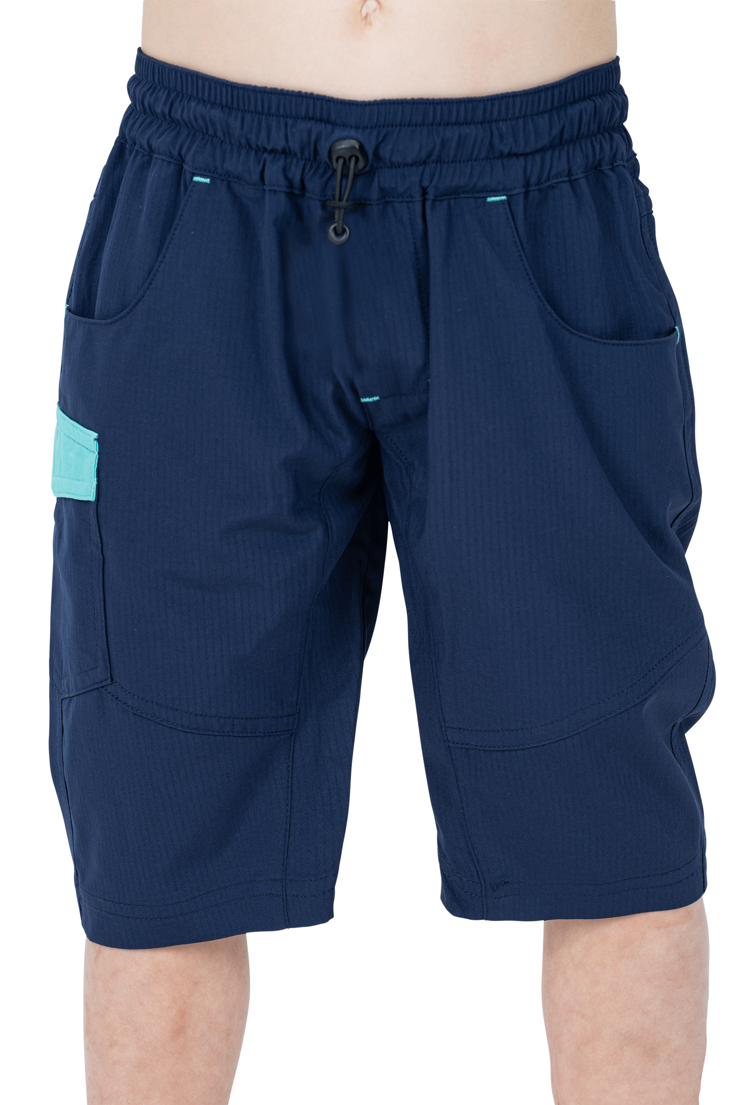 CUBE TEAMLINE Baggy Shorts ROOKIE blauw en mint