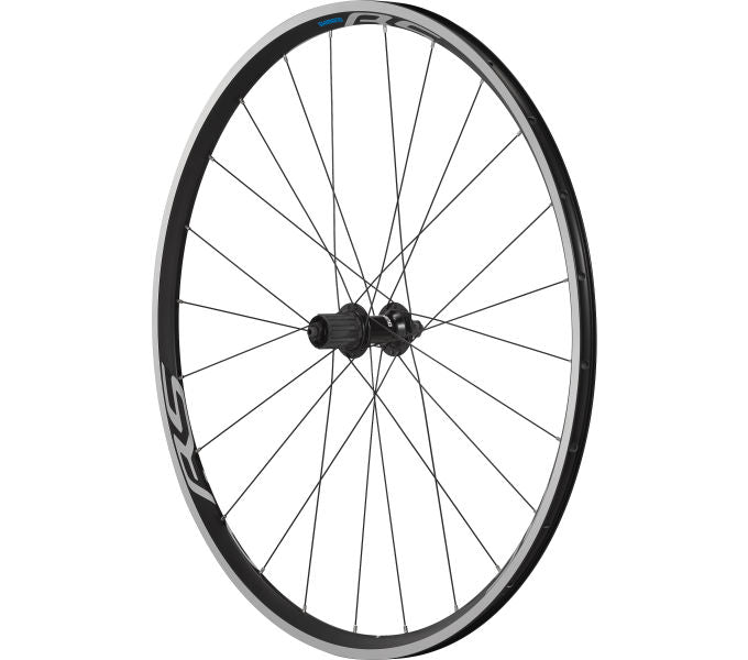 Shimano Road WH-RS100-CL achterwiel QR 130 mm velgrem zwart