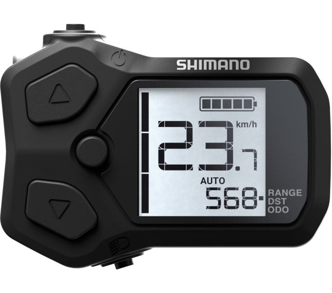 Shimano informatiedisplay en schakeleenheid geïntegreerd SC-EN500 22,2 mm stuurdiameter