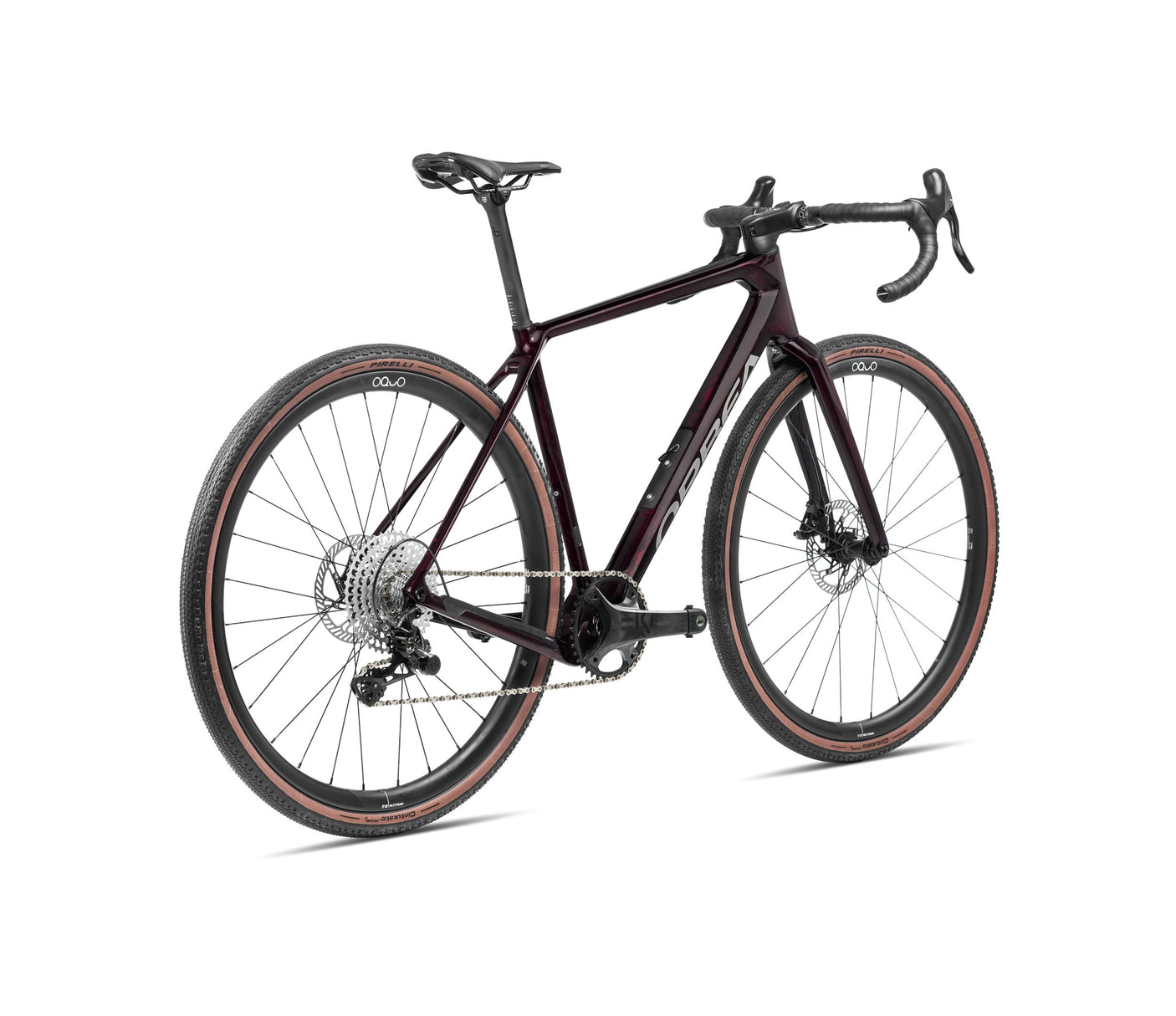 Orbea TERRA M30TEAM Wine Red Carbon View (2024)