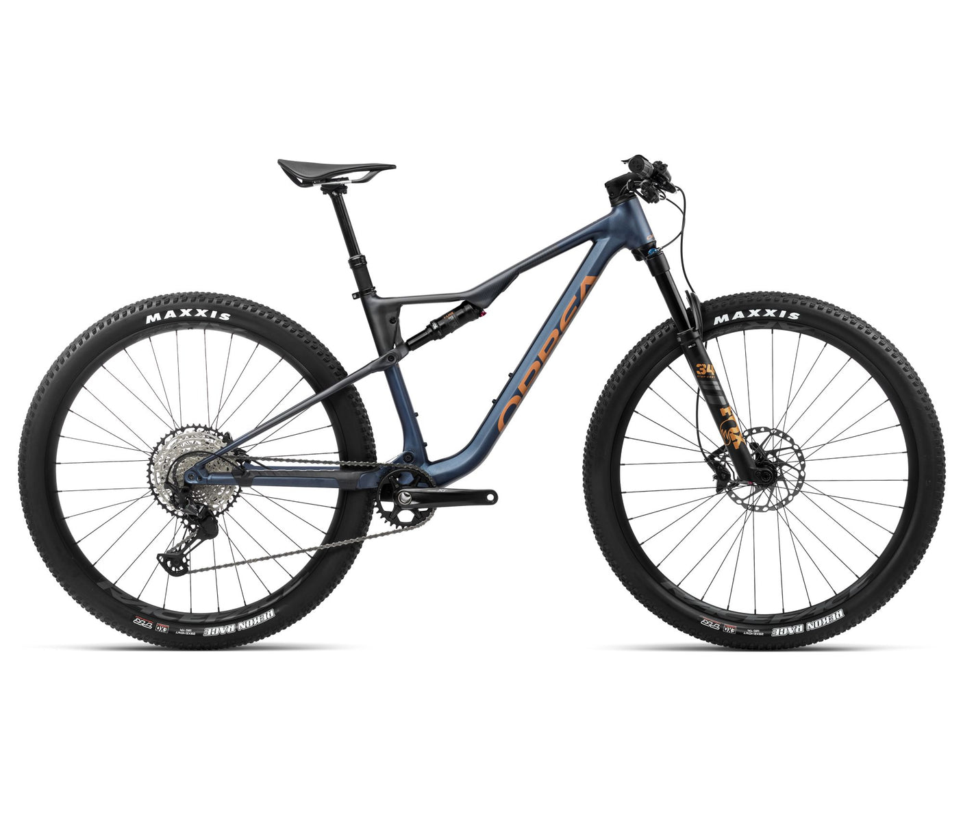 Orbea OIZ H10 Moondust Blue-Leo Orange (2024)