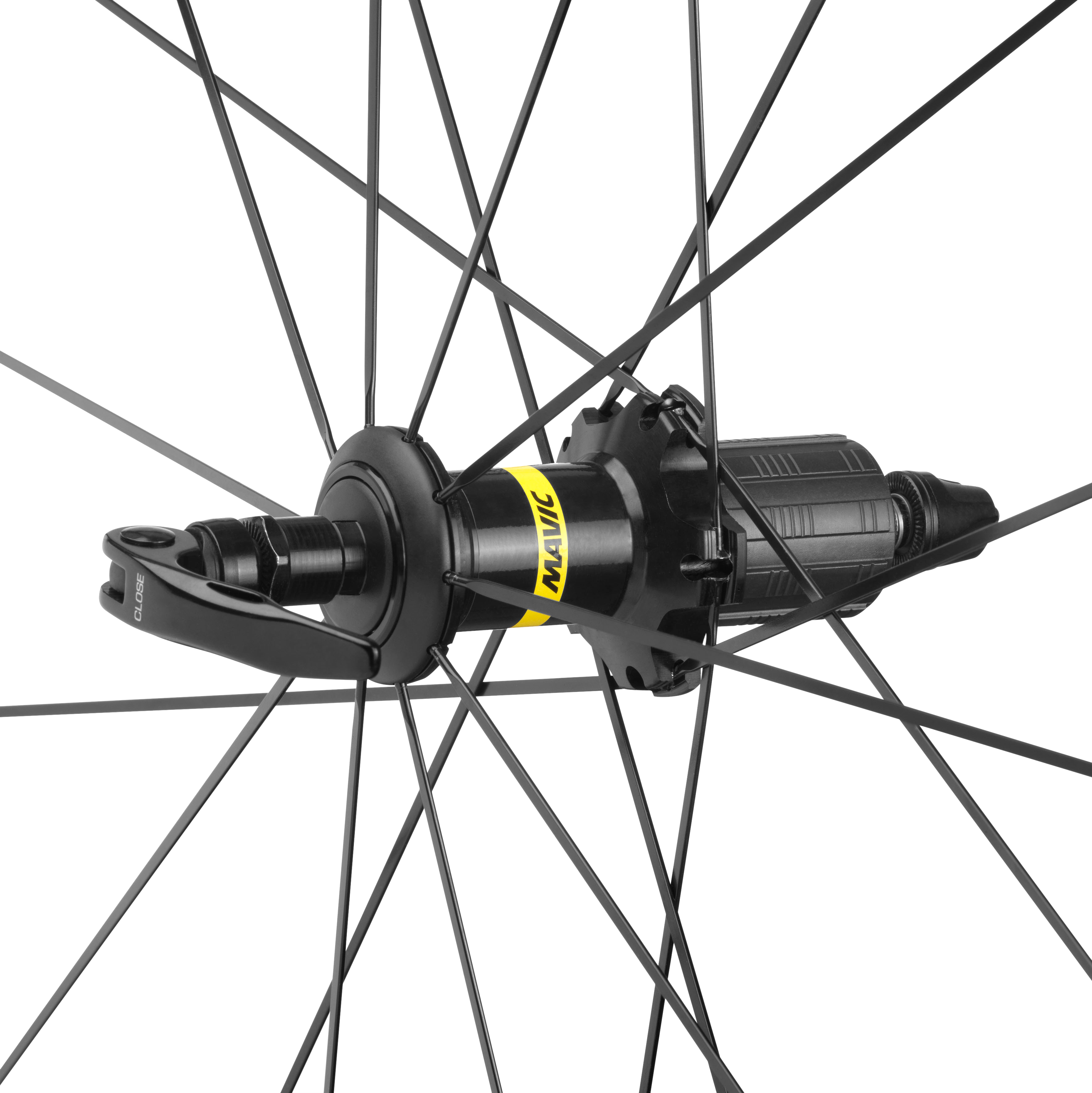 Mavic Crossride UB Hinterrad schwarz