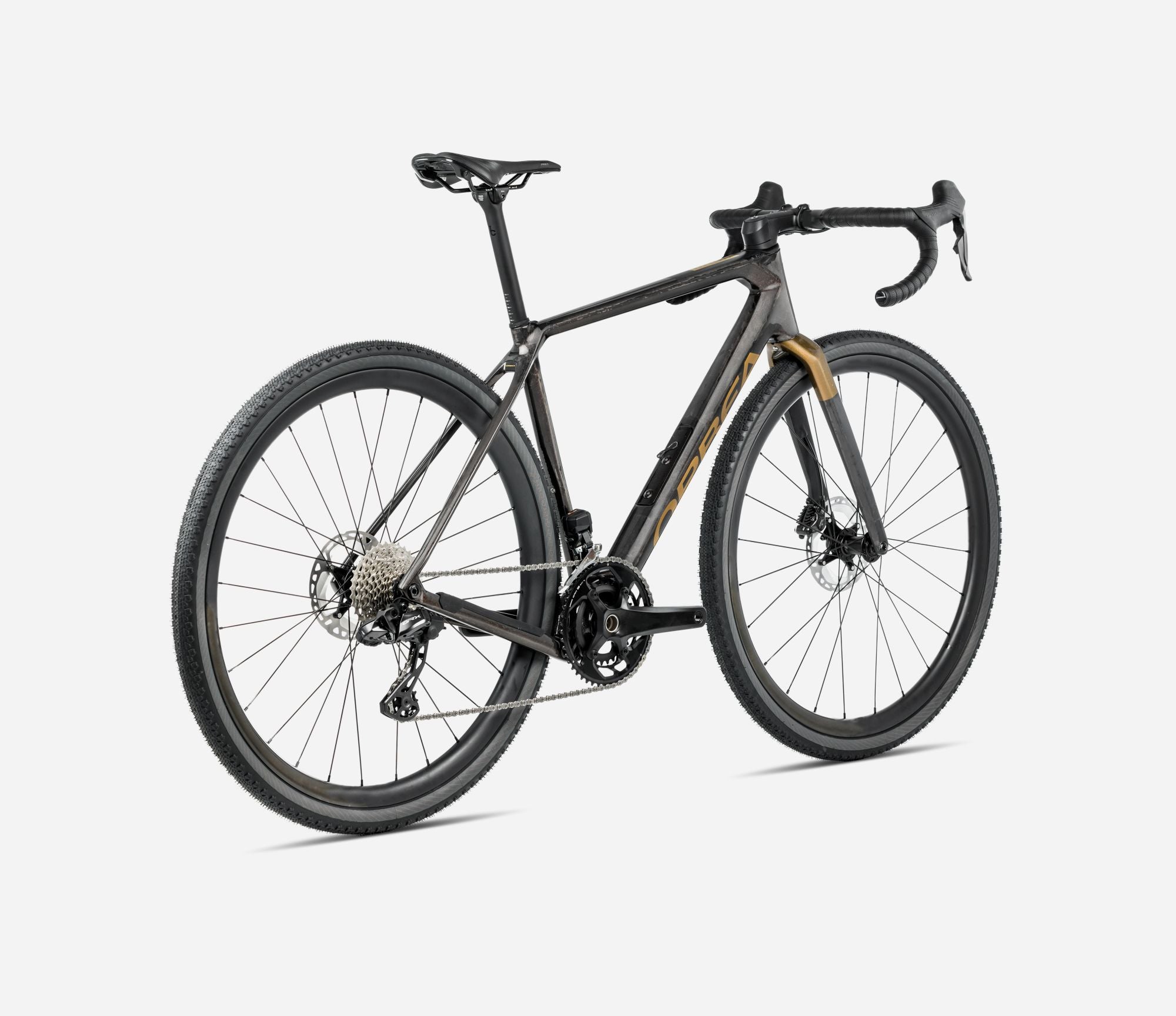 Orbea TERRA M30TEAM 1X Cosmic Carbon View - Metallic Olijfgroen (2025)