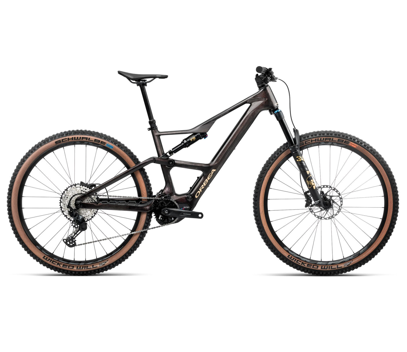 Orbea RISE SL M20 630W Cosmic Carbon View - Goudzand