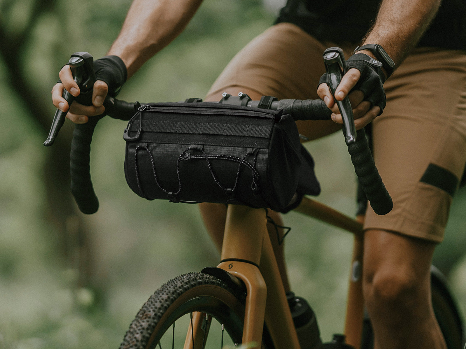 Topeak Tubular BarBag, Zwart