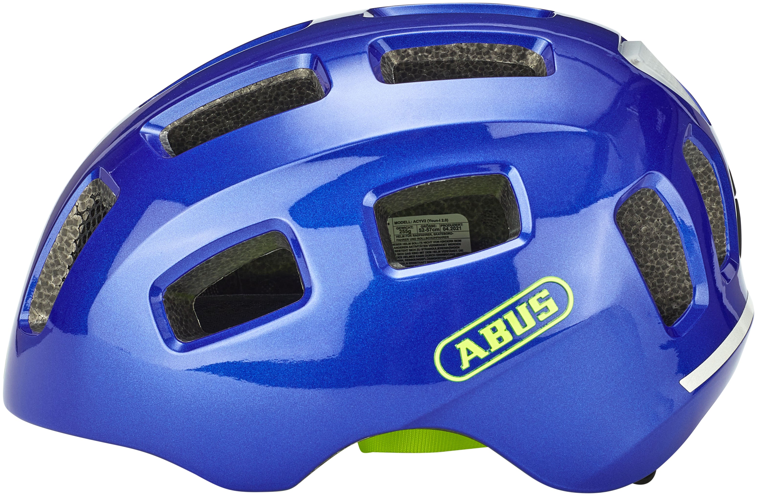 ABUS Youn-I 2.0 Helm Kinderen sprankelend blauw