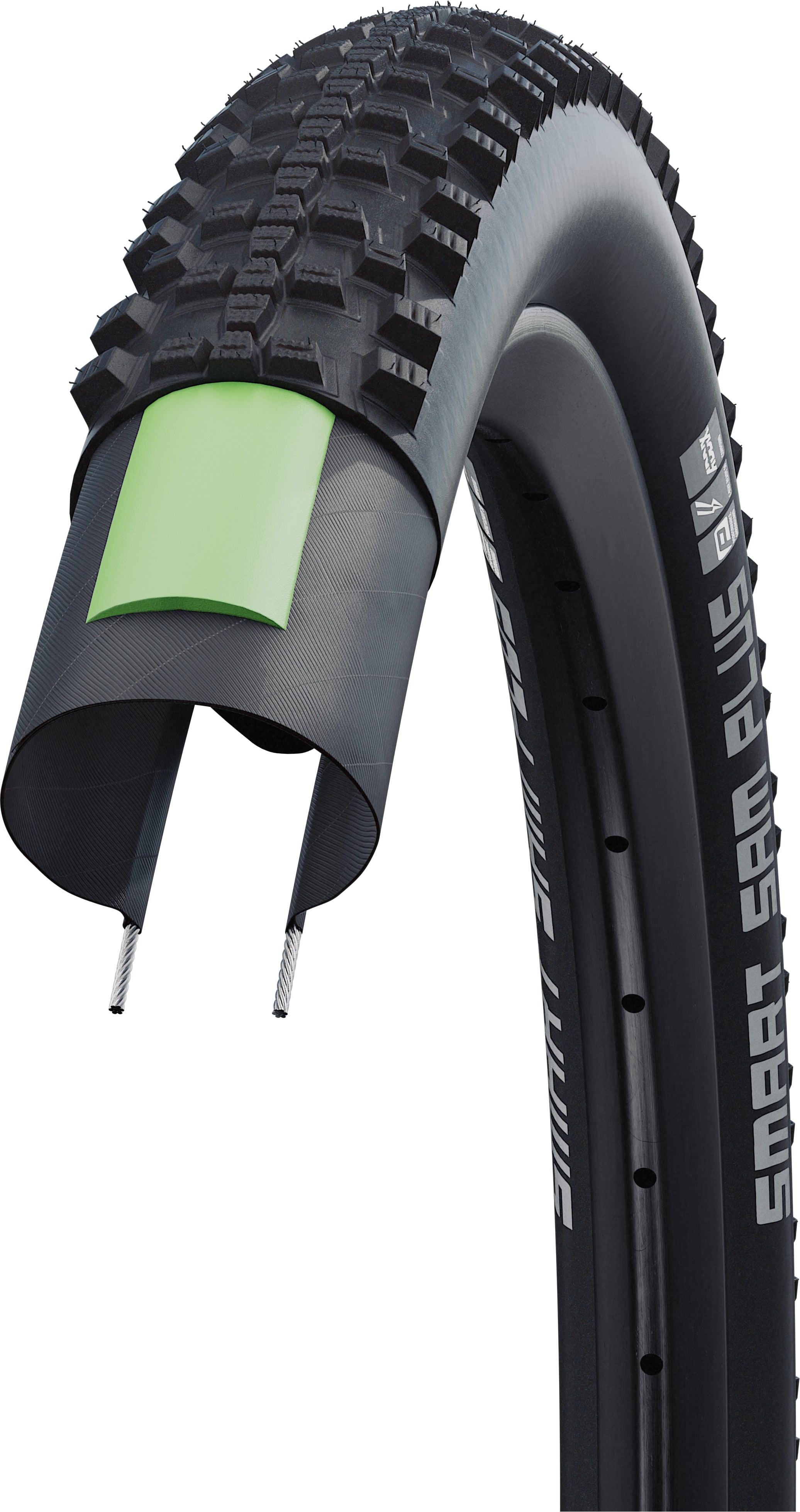 Schwalbe Smart Sam Plus Perf draadband 28x1.60