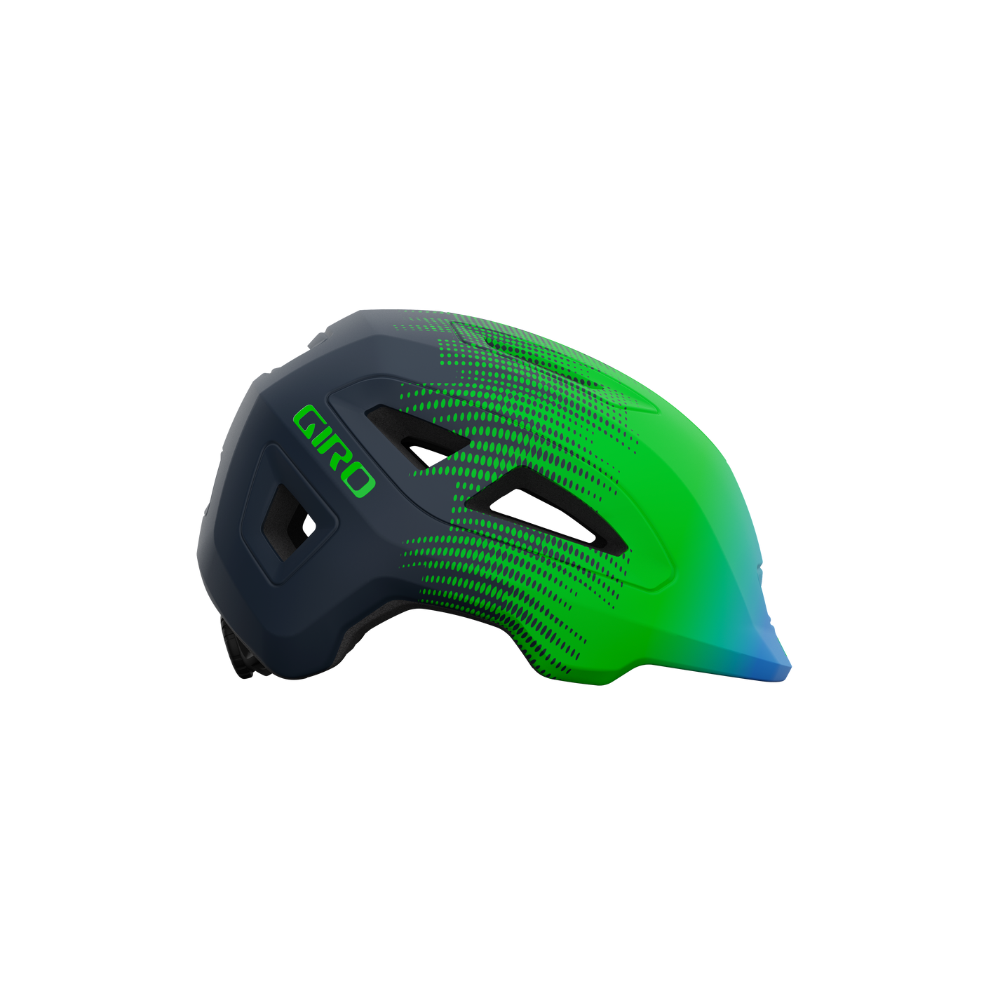 Giro Scamp II Helm matte blue/green towers