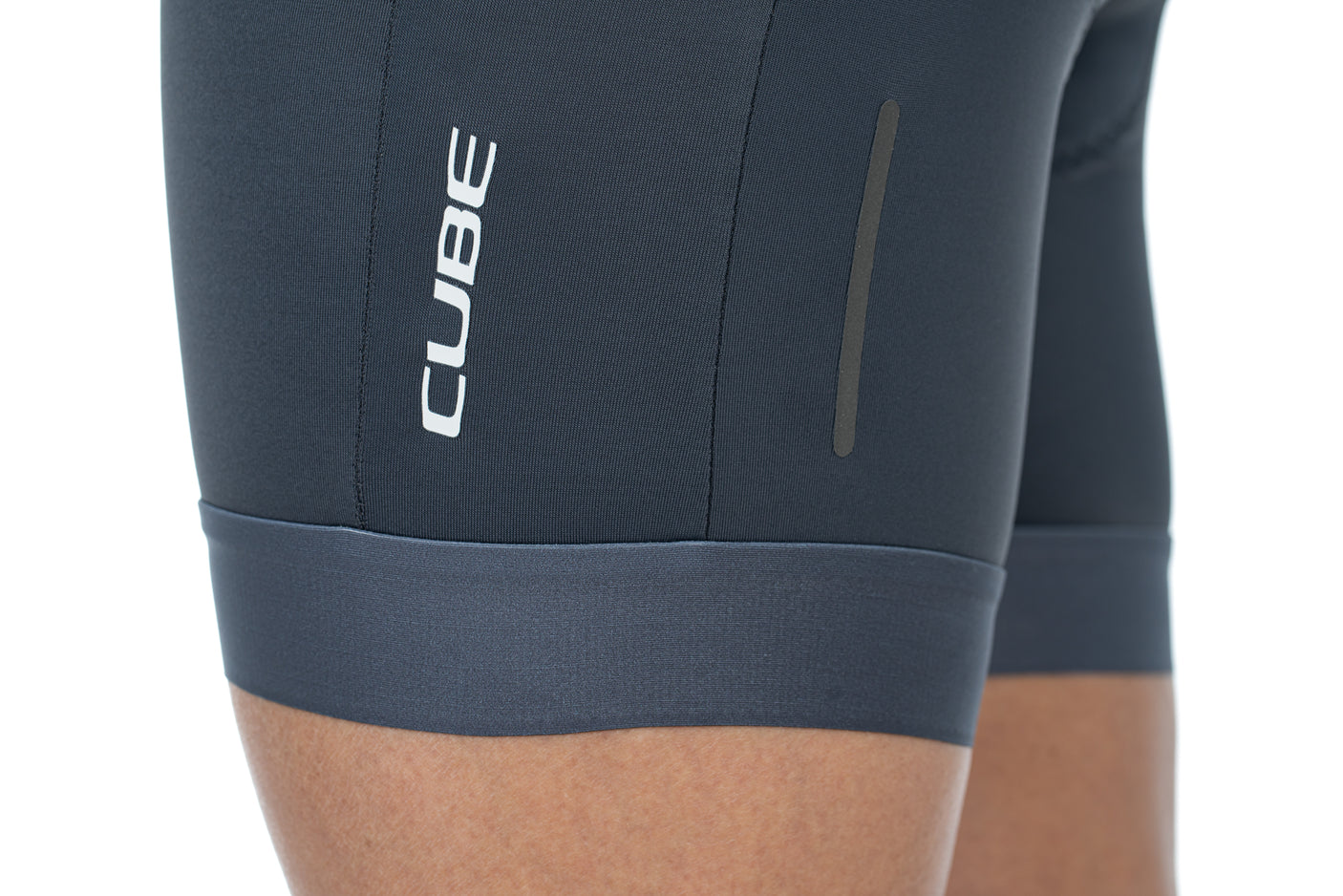 CUBE BLACKLINE WS fietsbroek kort grijs