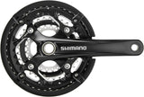 Shimano Trekking FC-T551 Kurbelgarnitur 3x10 44/32/24 Zähne inklusive SM-BB52 schwarz