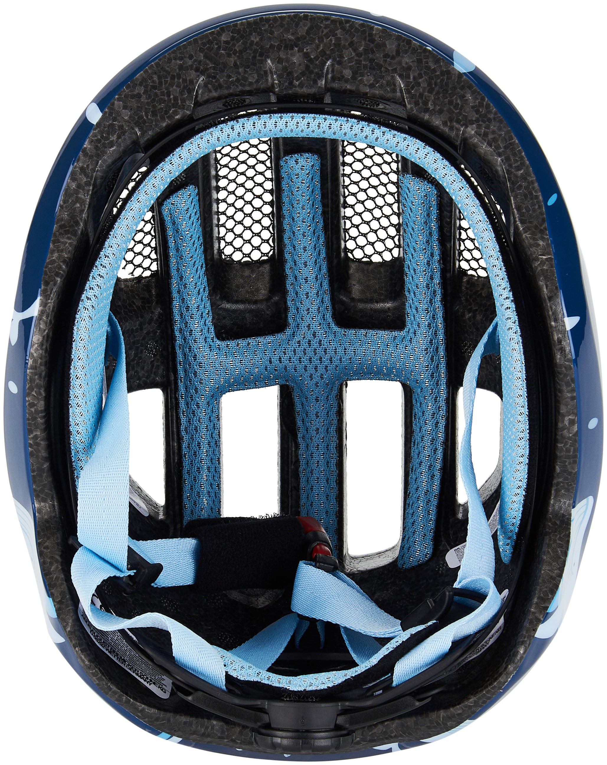 ABUS Smiley 3.0 Helm Kinderen blauwe vinvis