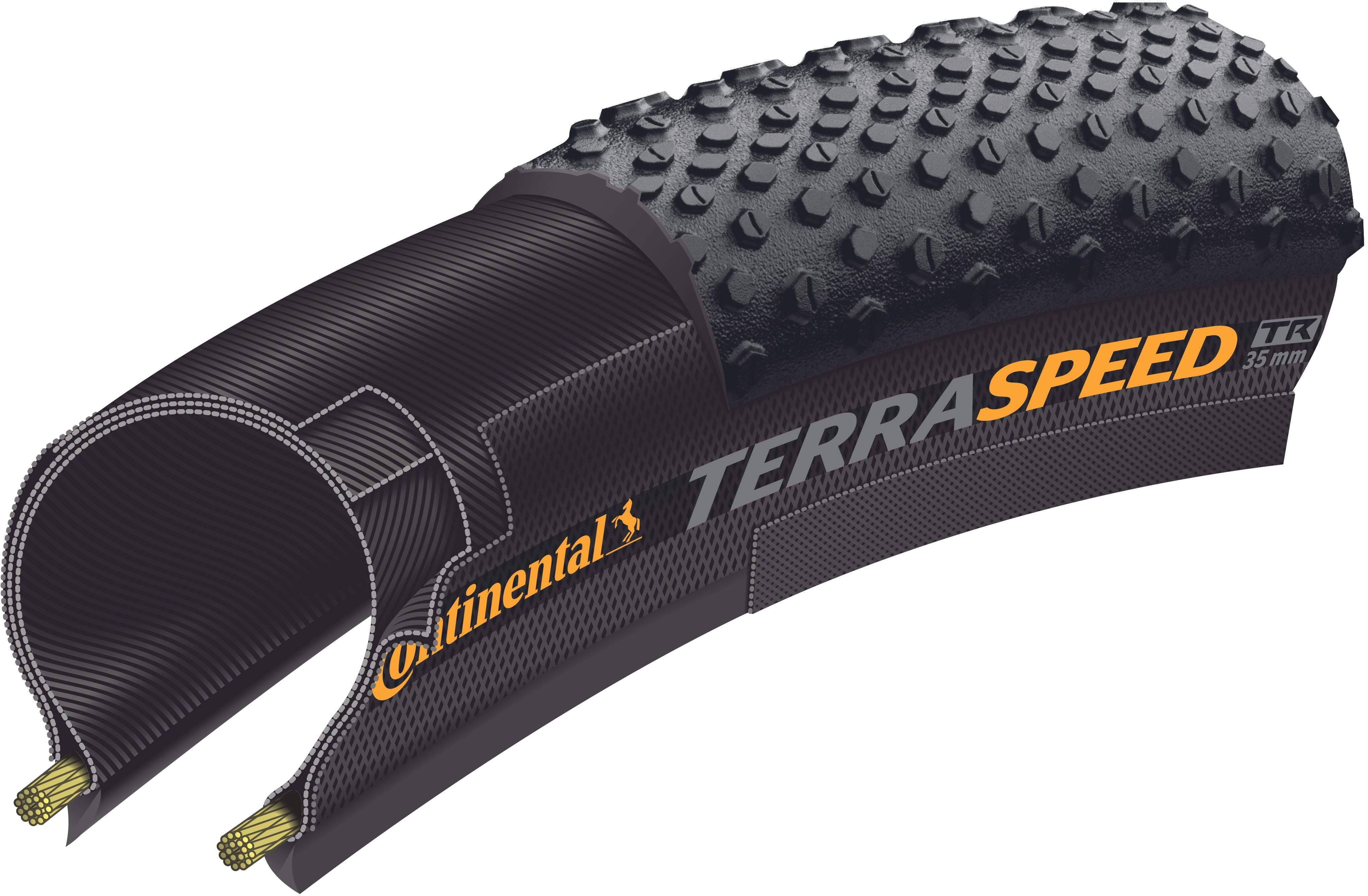 Continental Terra Speed ​​ProTection vouwband TLR 27,5x1,50