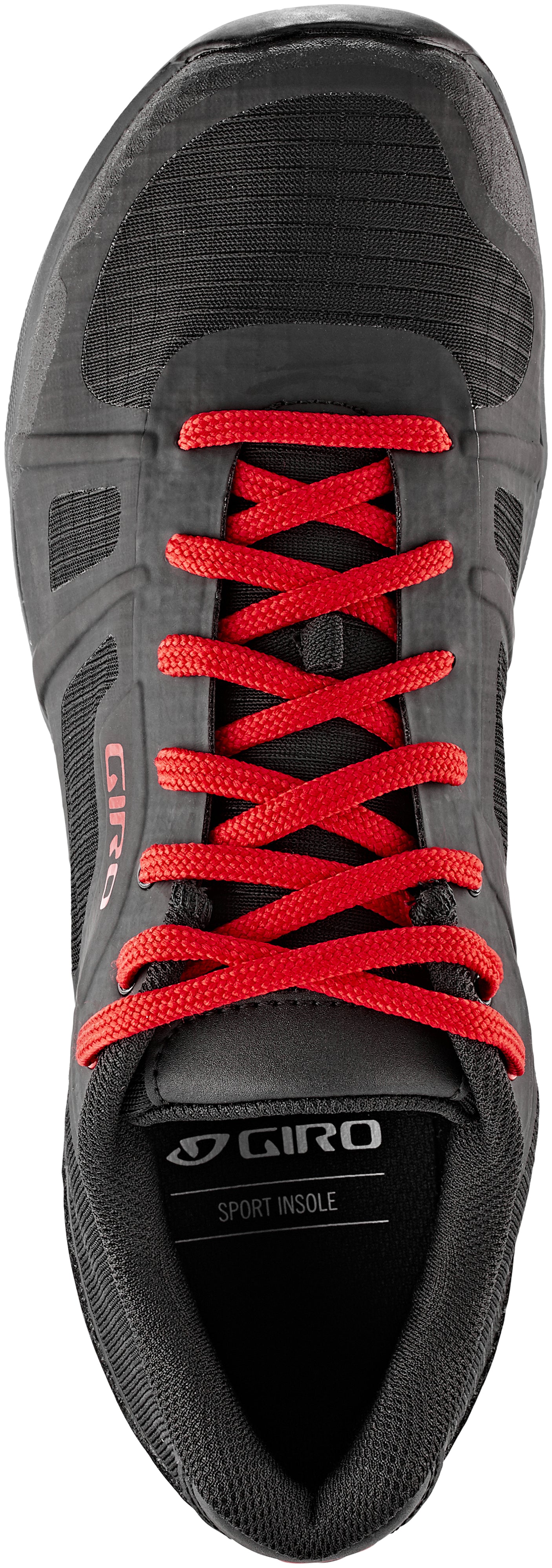 Giro Gauge - MTB Schuhe black/bright red