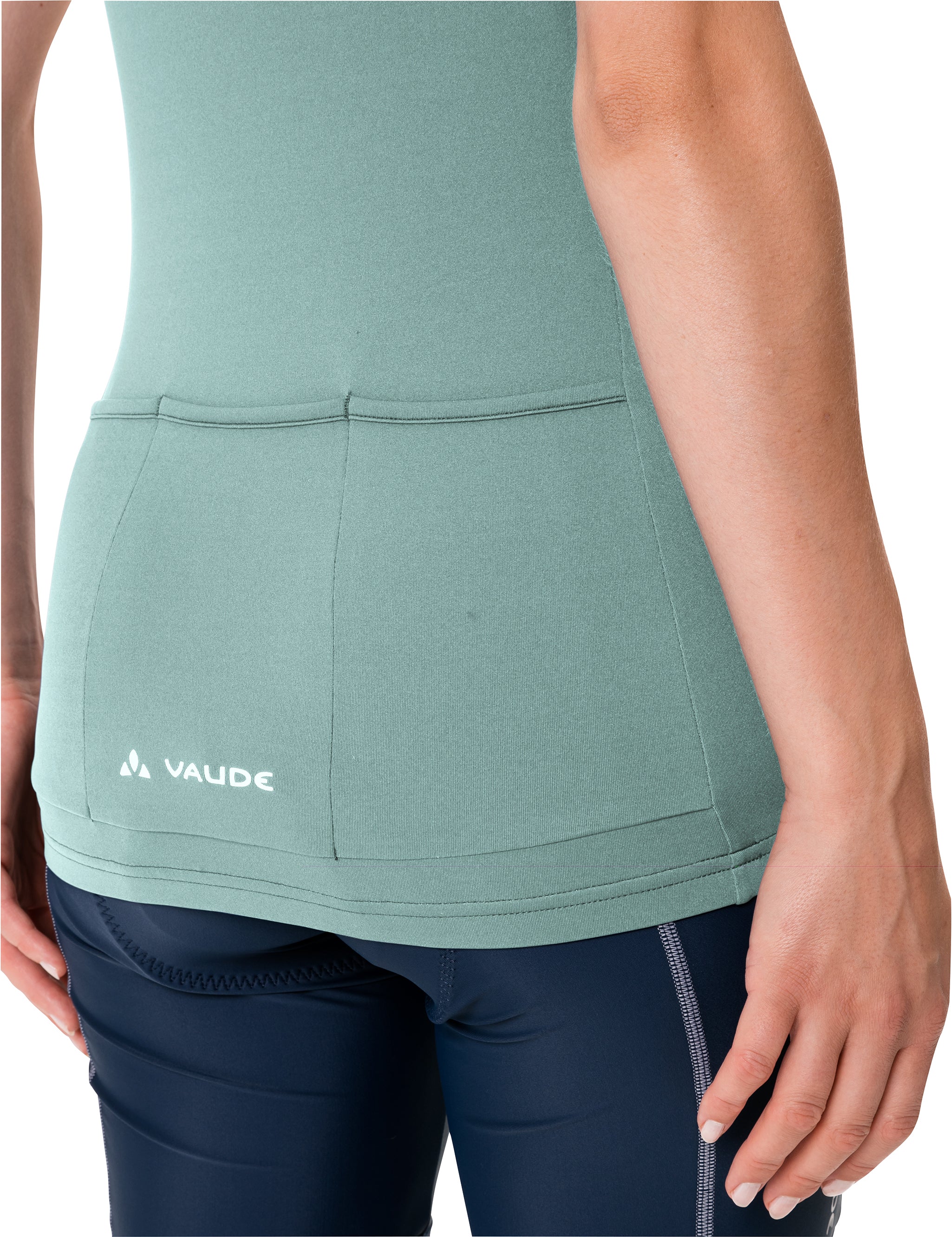 VAUDE Advanced IV jersey dames turkoois