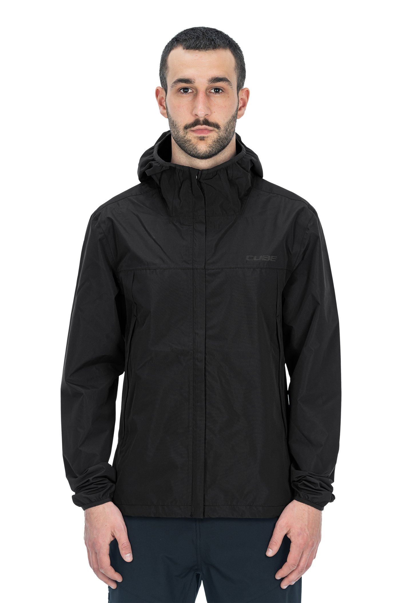 CUBE ATX Regenjacke CMPT black