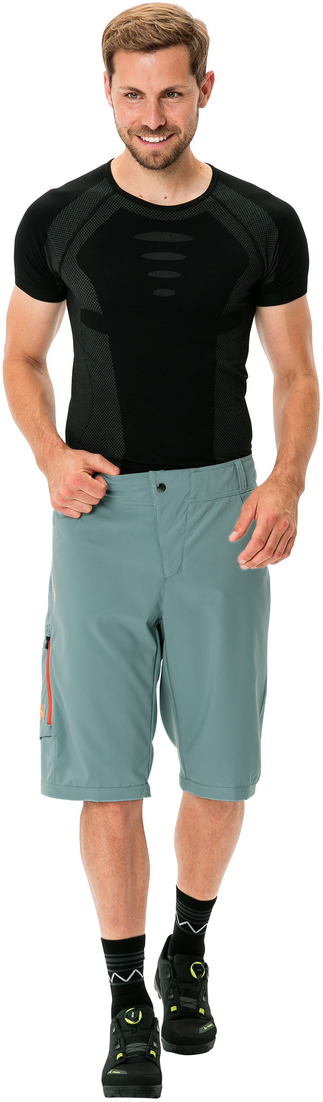 VAUDE Ledro Shorts Heren, petrol