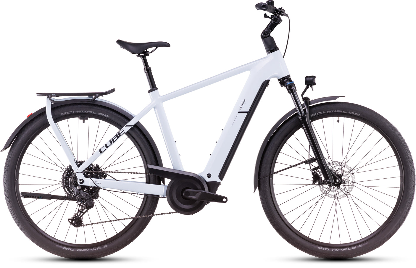 Cube Kathmandu Hybrid ONE 800 polarwhite´n´black (2025)