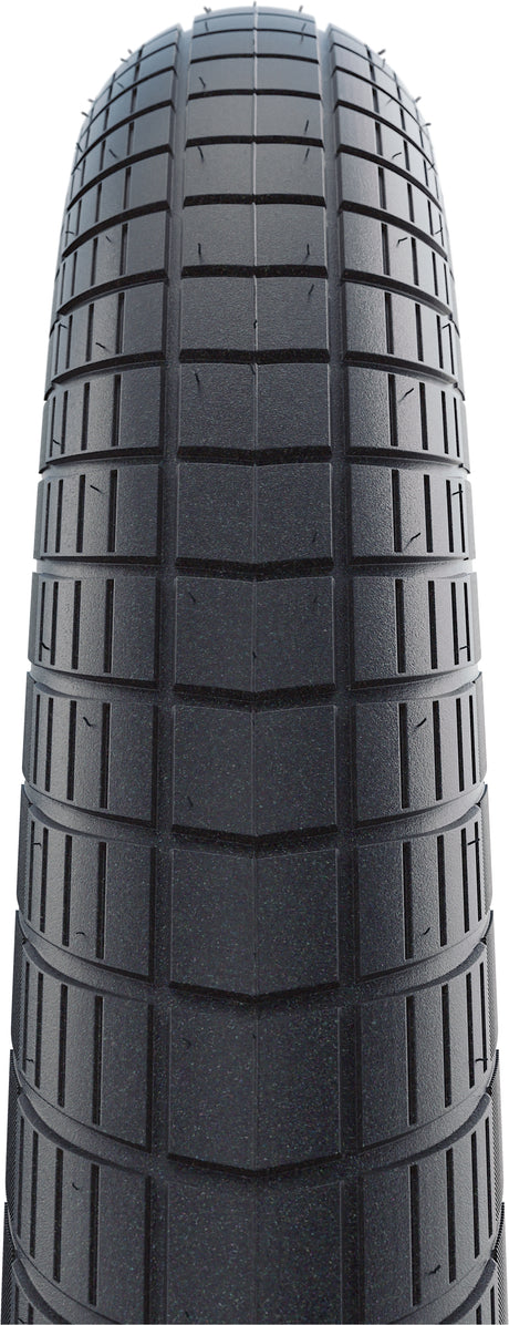 SCHWALBE Big Apple Active Drahtreifen K-Guard Black 'n' Roll Reflex 12x2.00" schwarz/silber