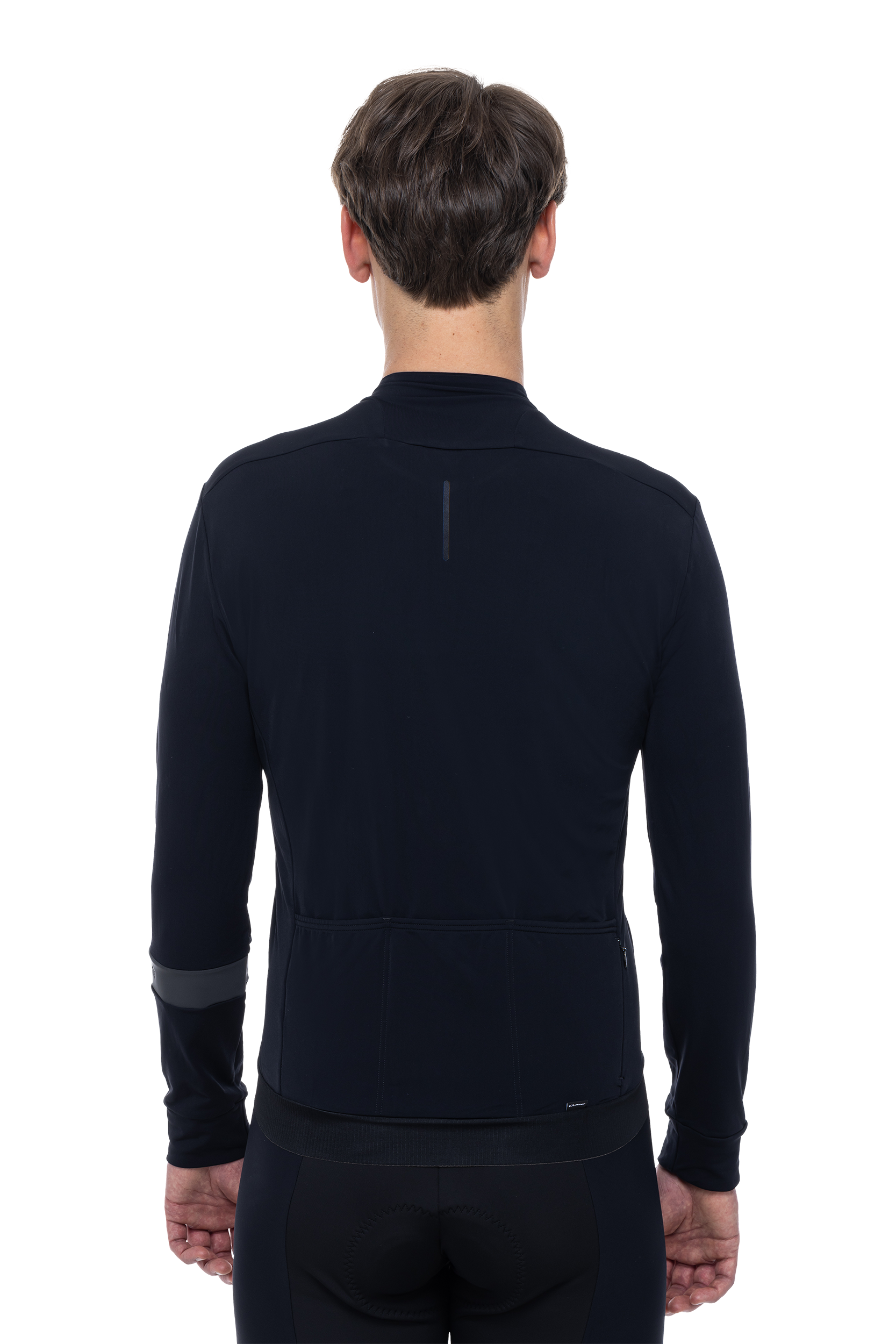 CUBE BLACKLINE jersey lange mouw zwart heren