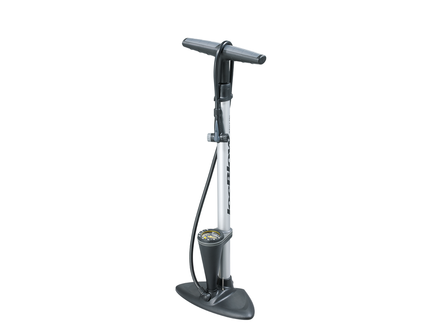 Topeak JoeBlow Max HP vloerpomp zilver/zwart