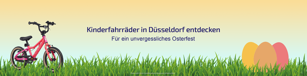 Kinderfahrräder Düsseldorf Banner