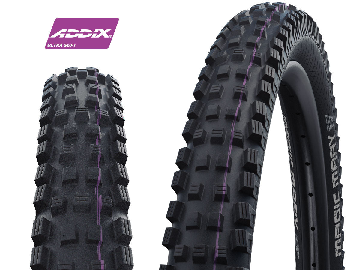 Schwalbe Magic Mary Evolution Super Trail buitenband Addix Ultra Soft zwart 