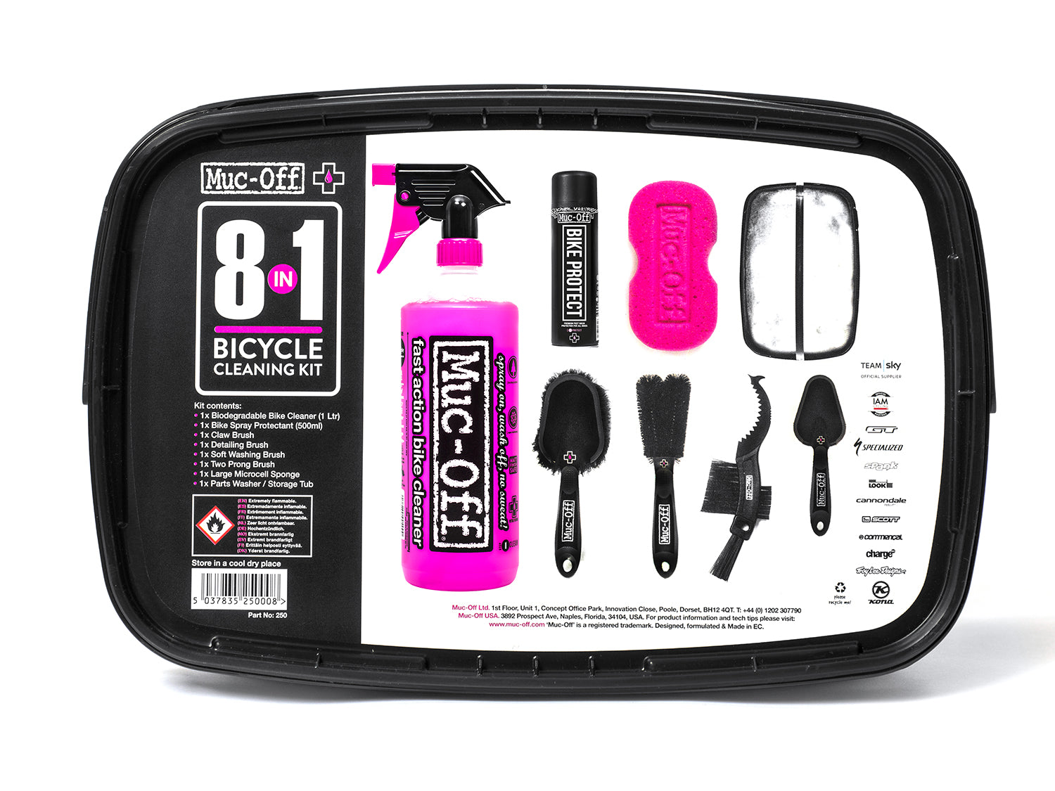 Muc-Off 8-in-één fietsreinigingsset