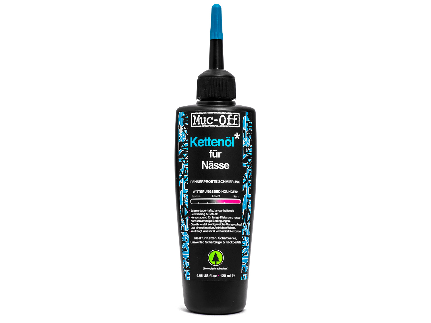 Muc-Off Wet Lube kettingolie voor natte omstandigheden 120 ml