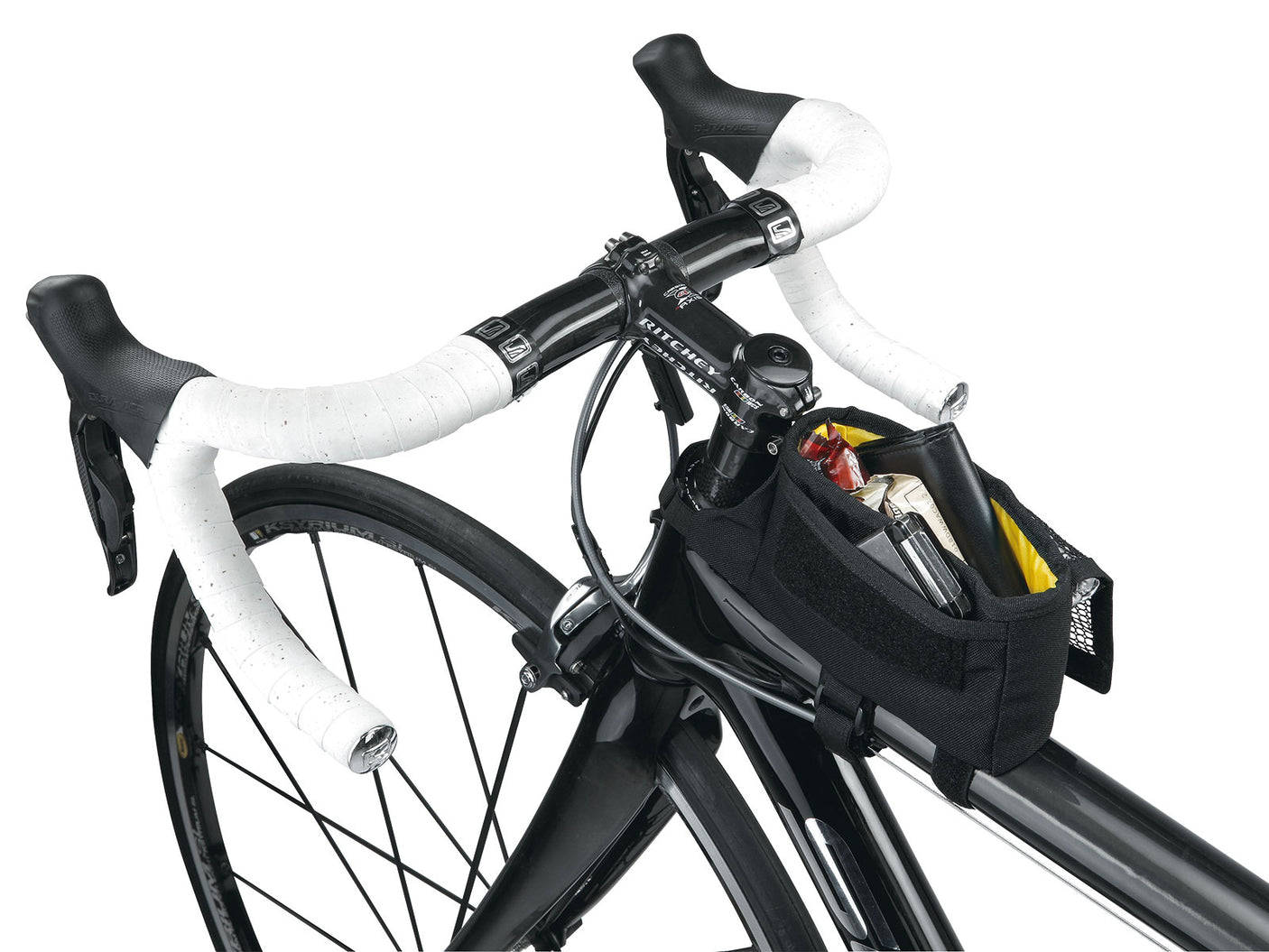 Topeak TriBag All Weather frametas L zwart/wit