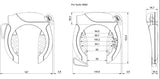 ABUS Pro Tectic 4960 NR ringslot zwart